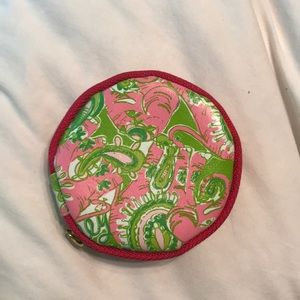 Lily Pulitzer coin case
